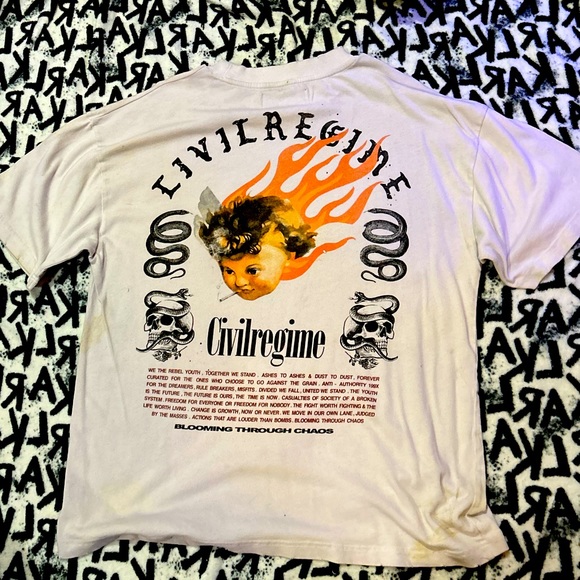 Civil regime (oversized) M shirt - Picture 2 of 15